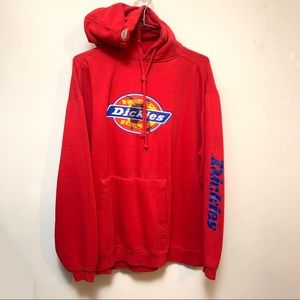 Dickies Rare 2000s Red skater sweatshirt